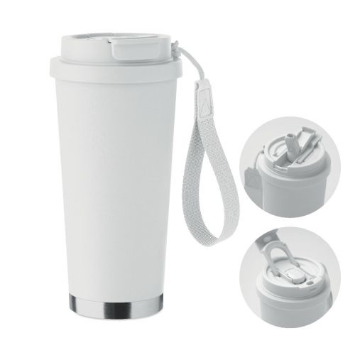 TOPAZ LARGE - Doppelwandiger trinkbecher 500m