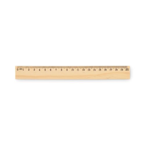 RULER20 - Holzlineal 20cm