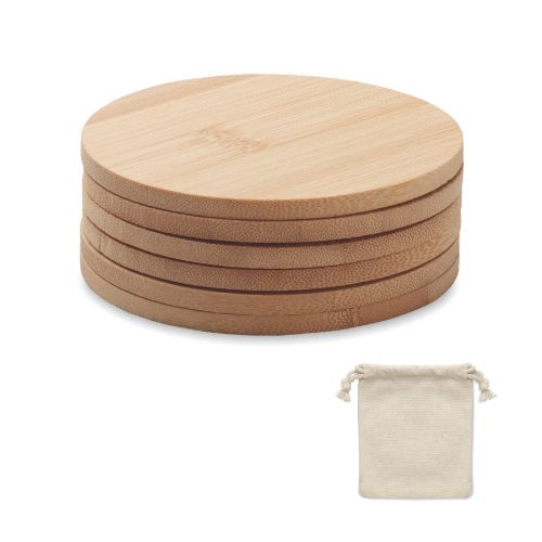 BAYIN SET - Untersetzer-set bambus