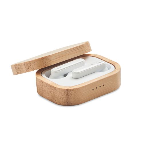JAZZ BAMBOO - Tws 5.0 wireless ohrhörer-set