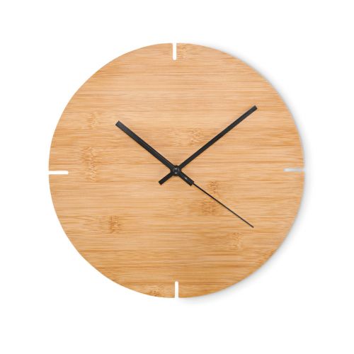 ESFERE - Wanduhr bambus