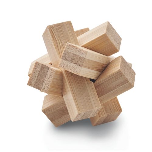 CUBENATS - Holzpuzzle/gehirnjogging bambus