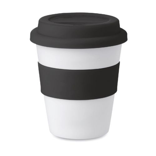 ASTORIA - Pp becher mit silikon-deckel