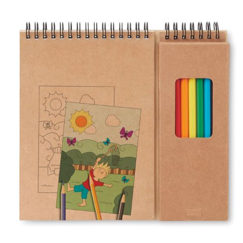COLOPAD - Malset mit 8 buntstiften