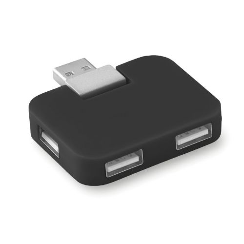 SQUARE - 4 port usb hub