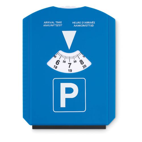 PARK & SCRAP - Parkscheibe mit eiskratzer