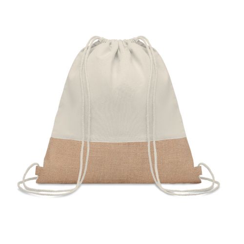 INDIA - Beutel mit kordelzug jute