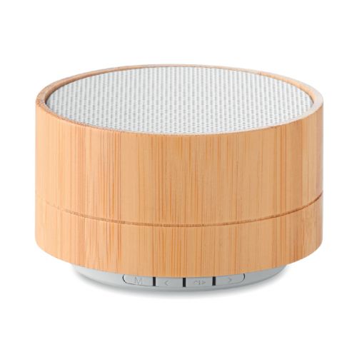 SOUND BAMBOO - Runder wireless lautsprecher