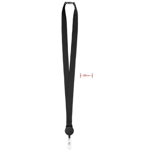 ZIP LANYARD - Lanyard mit badge-halter