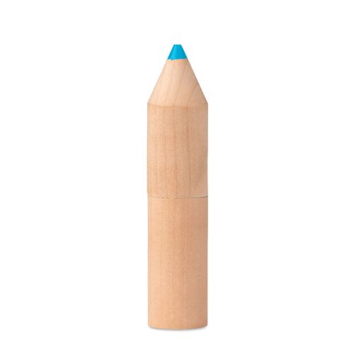 PETIT COLORET - Holzbox mit 6 stiften