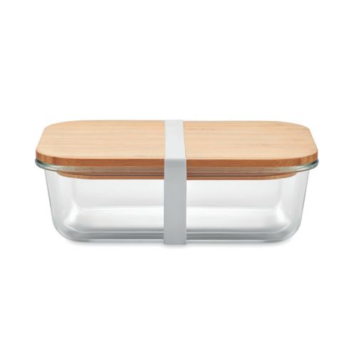 TUNDRA LUNCHBOX - Lunchbox glas mit bambus
