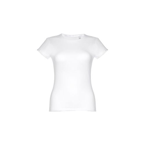 THC SOFIA WH - Tailliertes Damen-T-Shirt aus Baumwolle. Farbe Weiß