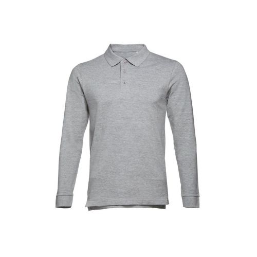 THC BERN - Langarm-Poloshirt für Herren aus kardierter Baumwolle
