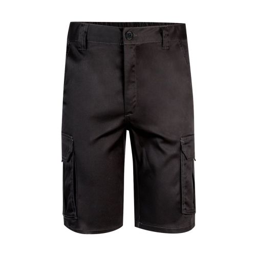 VL HEBE - Stretch-Bermudashorts mit mehreren Taschen (240 g/m²), aus Baumwolle (46 %), EME (38 %) und Polyester (16 %)