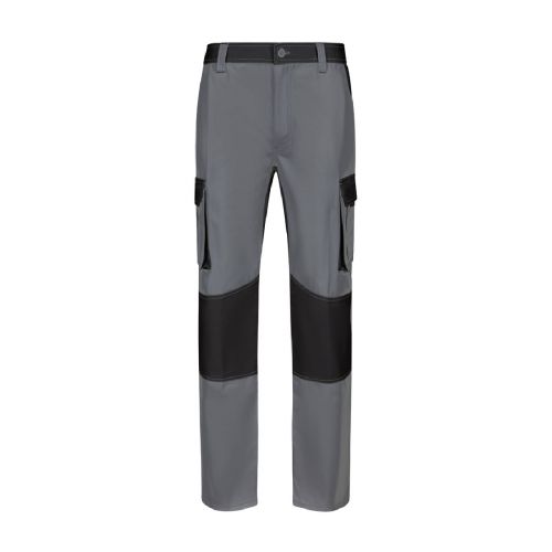 VL NJORD - Zweifarbige Twill-Hose mit mehreren Taschen (240 g/m²), aus Baumwolle (35%) und Polyester (65%)