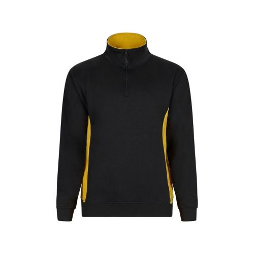 VL SVAROG - Zweifarbiges Frottee-Sweatshirt (260 g/m²), aus Polyester (65 %) und Baumwolle (35 %)