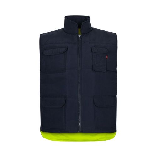 VL DIANA - Steppweste (220g/m²), wendbar und mit mehreren Taschen, aus Polyester (100%), mit Reißverschluss und Wendezipper