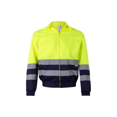 VL NEPTUNE - Zweifarbige Twill-Jacke (210g/m²) aus Polyester (80%) und Baumwolle (20%)