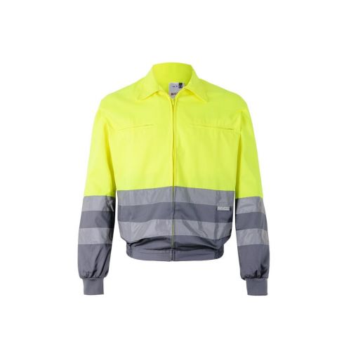 VL NEPTUNE - Zweifarbige Twill-Jacke (210g/m²) aus Polyester (80%) und Baumwolle (20%)