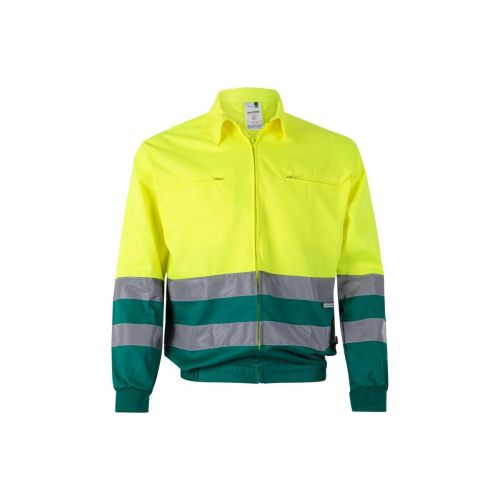 VL NEPTUNE - Zweifarbige Twill-Jacke (210g/m²) aus Polyester (80%) und Baumwolle (20%)