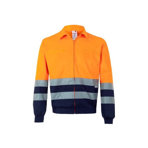 VL NEPTUNE - Zweifarbige Twill-Jacke (210g/m²) aus Polyester (80%) und Baumwolle (20%)