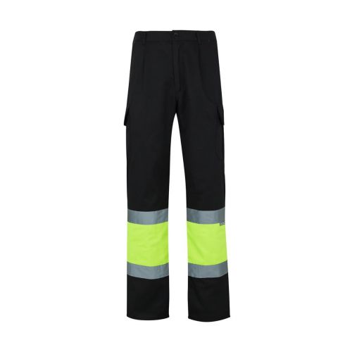 VL POSEIDON LARGE - Zweifarbige Twill-Hose mit mehreren Taschen (210 g/m²), aus Baumwolle (20%) und Polyester (80%)
