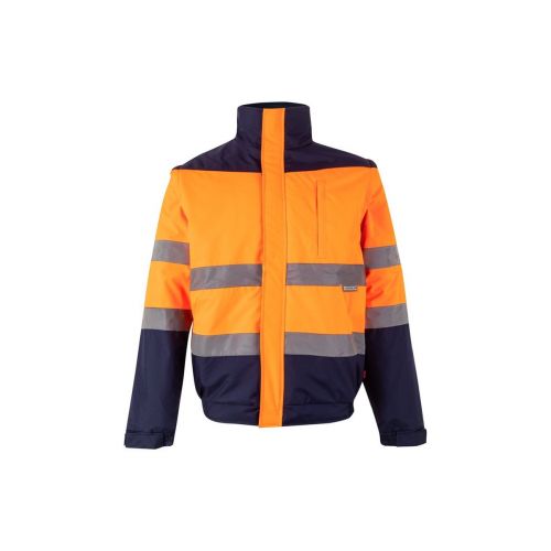 VL JUPITER - Zweifarbige Steppjacke (180g/m²) aus Polyester (100%) mit PU-Beschichtung