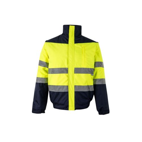 VL JUPITER LARGE - Zweifarbige Steppjacke (180g/m²) aus Polyester (100%) mit PU-Beschichtung