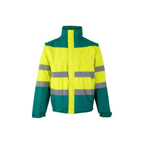 VL JUPITER LARGE - Zweifarbige Steppjacke (180g/m²) aus Polyester (100%) mit PU-Beschichtung