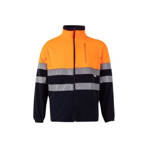 VL EROS - Zweifarbige Fleecejacke (280g/m²), aus Polyester (100%)