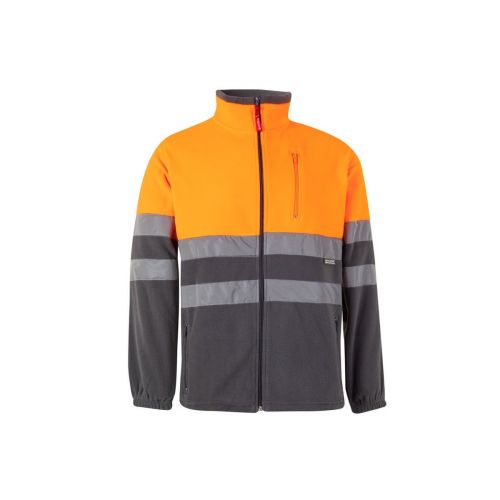 VL EROS - Zweifarbige Fleecejacke (280g/m²), aus Polyester (100%)