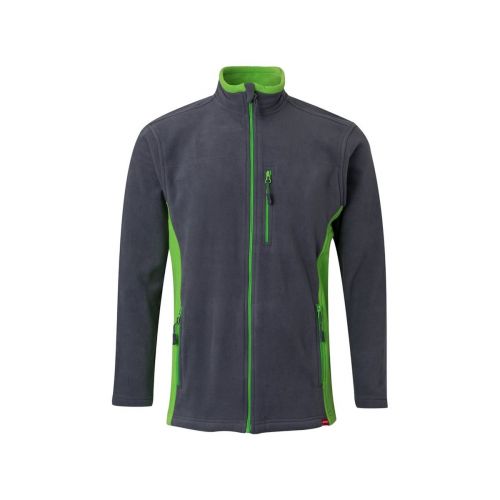VL GERAS - Zweifarbige Fleecejacke (220g/m²) aus Polyester (100%)