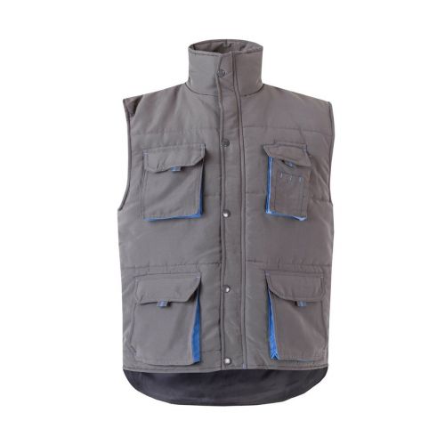 VL NERGAL - Steppweste, zweifarbig, mit mehreren Taschen (120g/m²), aus Polyester (100%)
