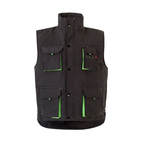 VL NERGAL - Steppweste, zweifarbig, mit mehreren Taschen (120g/m²), aus Polyester (100%)