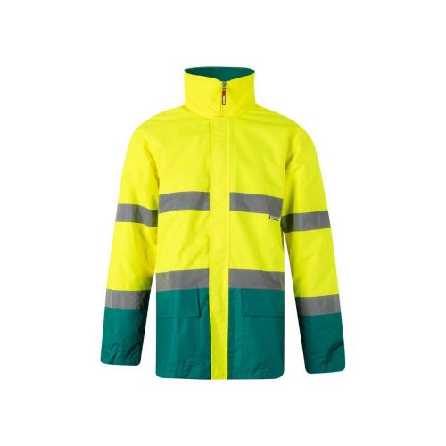 VL THEMIS - Zweifarbiger Parka (190g/m²), aus Polyester (100%), mit PU-Beschichtung