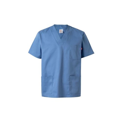VL ILLAPA - Tunika aus Twill (190g/m²) mit kurzen Ärmeln, aus Polyester (65%) und Baumwolle (35%)