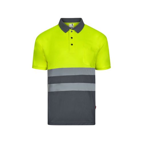 VL FORTUNA - Poloshirt (140g/m²) im Bird-Eye-Design mit kurzen Ärmeln, aus Polyester (100%)