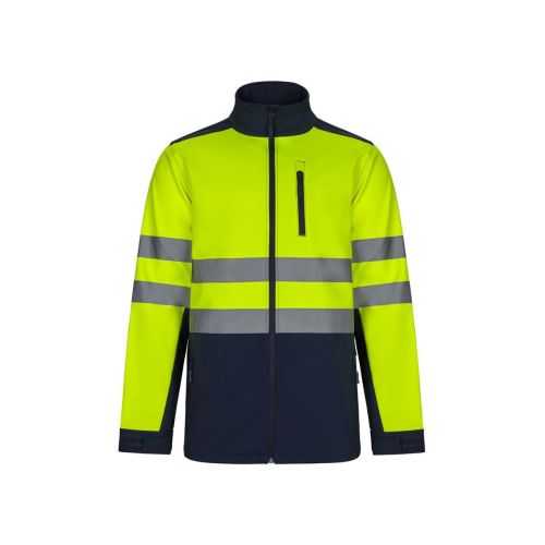 VL HESTIA - Zweifarbige Softshell-Jacke (280 g/m²) aus Polyester (96 %) und Elastan (4 %)