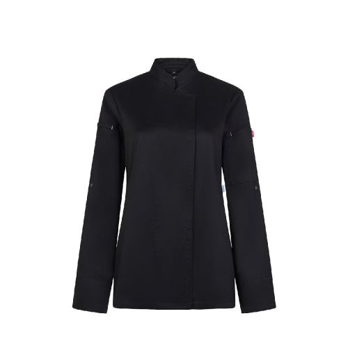 VL THOTH - Kochjacke für Damen (190 g/m²), aus Baumwolle (35 %) und recyceltem Polyester (65 %)