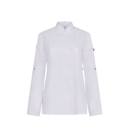 VL THOTH - Kochjacke für Damen (190 g/m²), aus Baumwolle (35 %) und recyceltem Polyester (65 %)