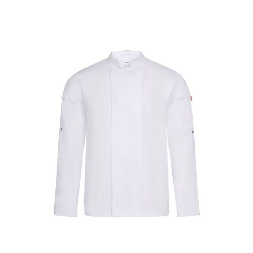 VL AGNI - Kochjacke Unisex (190 g/m²), aus Baumwolle (35 %) und recyceltem Polyester (65 %)