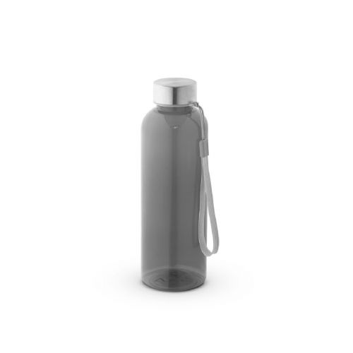 ENDERS M - Trinkflasche (600ml) aus recyceltem PET (100% rPET) mit glänzender transluzenter Oberfläche