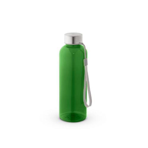 ENDERS M - Trinkflasche (600ml) aus recyceltem PET (100% rPET) mit glänzender transluzenter Oberfläche