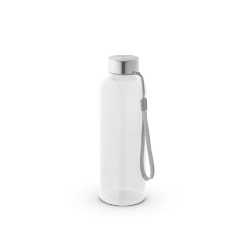 ENDERS M - Trinkflasche (600ml) aus recyceltem PET (100% rPET) mit glänzender transluzenter Oberfläche