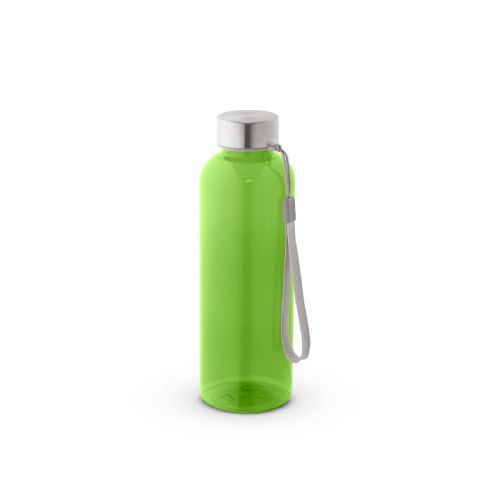 ENDERS M - Trinkflasche (600ml) aus recyceltem PET (100% rPET) mit glänzender transluzenter Oberfläche