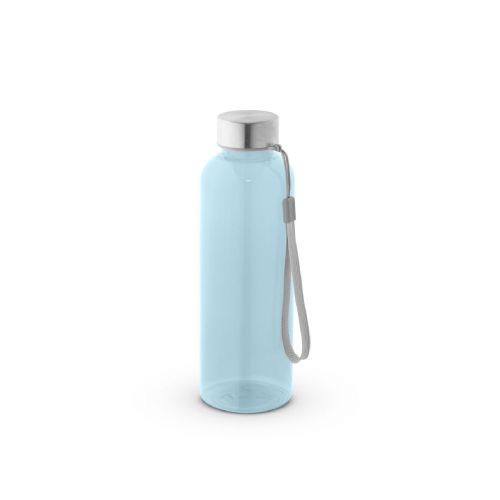 ENDERS M - Trinkflasche (600ml) aus recyceltem PET (100% rPET) mit glänzender transluzenter Oberfläche