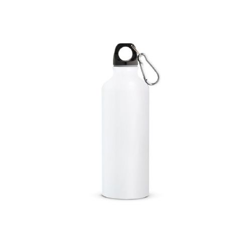 RE-LANDSCAPE M - Flasche aus recyceltem Aluminium (100% rAL) 530 mL mit Karabiner