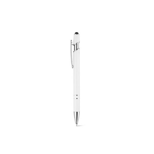 NEIL - Kugelschreiber mit Gehäuse aus recyceltem Aluminium (100% rAL) und Touch-Pen Druckknopf