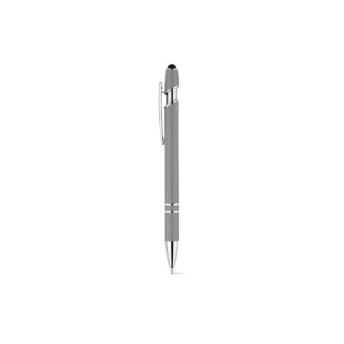 NEIL - Kugelschreiber mit Gehäuse aus recyceltem Aluminium (100% rAL) und Touch-Pen Druckknopf