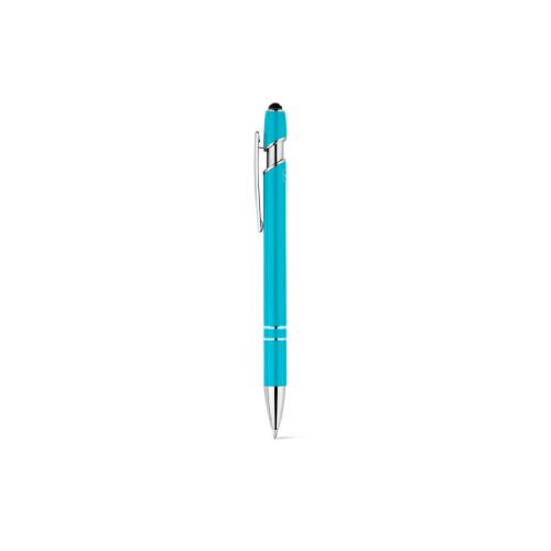 NEIL - Kugelschreiber mit Gehäuse aus recyceltem Aluminium (100% rAL) und Touch-Pen Druckknopf